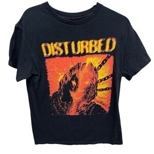 Disturbed band Tshirt concert tour 2023 medium